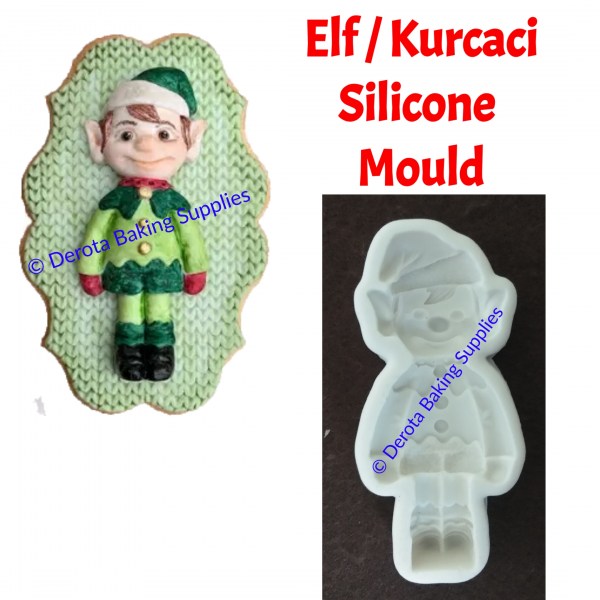 derota-baking-supplies-cetakan-silikon-elf-kurcaci-natal-christmas-silicone-mold